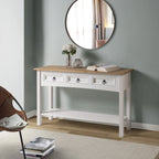 Console de table en bois 3 tiroirs Corona | Furniture Dash - S.O.