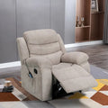Fauteuil inclinable moelleux avec fonctions massage et chaleur