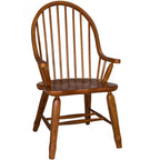 Fauteuil Treasures Rustic Oak à dossier incurvé