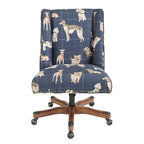 Chaise de bureau pivotante Violet