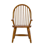 Fauteuil Treasures Rustic Oak à dossier incurvé