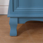 Meuble d'appoint rustique en bois marron pour salon