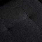Canapé d'angle de salon avec méridienne en L et porte-gobelets
