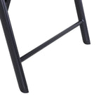 Set di 4 sedie pieghevoli Outsunny per patio, dal design semplice ed elegante, comode per terrazza, giardino, cortile e viaggio