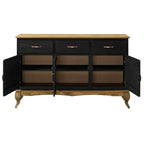 Buffet Vert en Bois