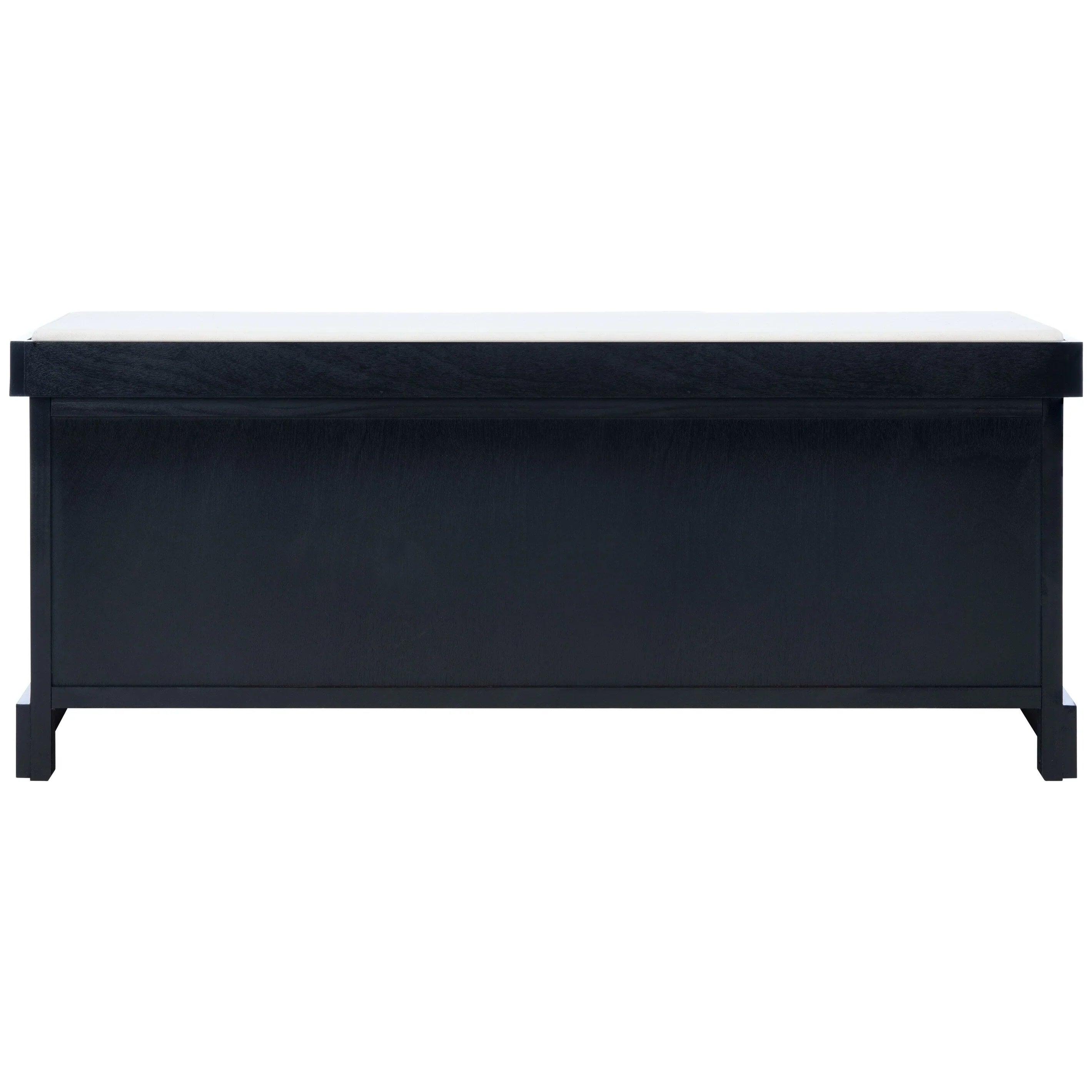 Banc de rangement SAFAVIEH Fiorello 3 tiroirs avec coussin - 47,3 L x 15 P x 19 H - 47Lx15Px19H