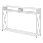 Tucson Deluxe Console Table with Shelf - Breighton Home