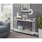 Tucson Deluxe Console Table with Shelf - Breighton Home