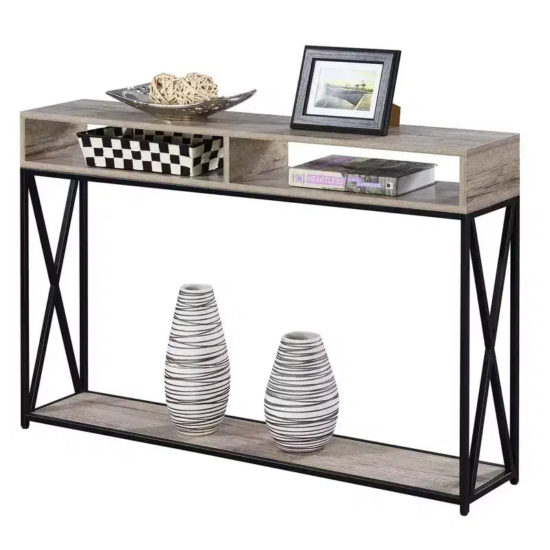 Tucson Deluxe Console Table with Shelf - Breighton Home