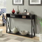 Tucson Deluxe Console Table with Shelf - Breighton Home