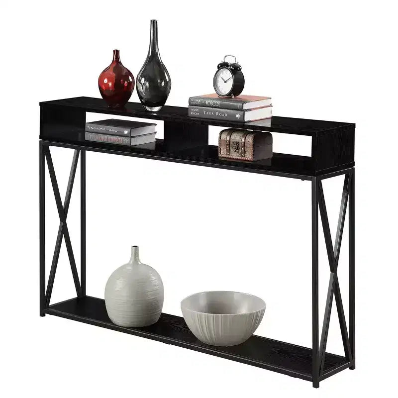 Tucson Deluxe Console Table with Shelf - Breighton Home