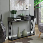 Tucson Deluxe Console Table with Shelf - Breighton Home