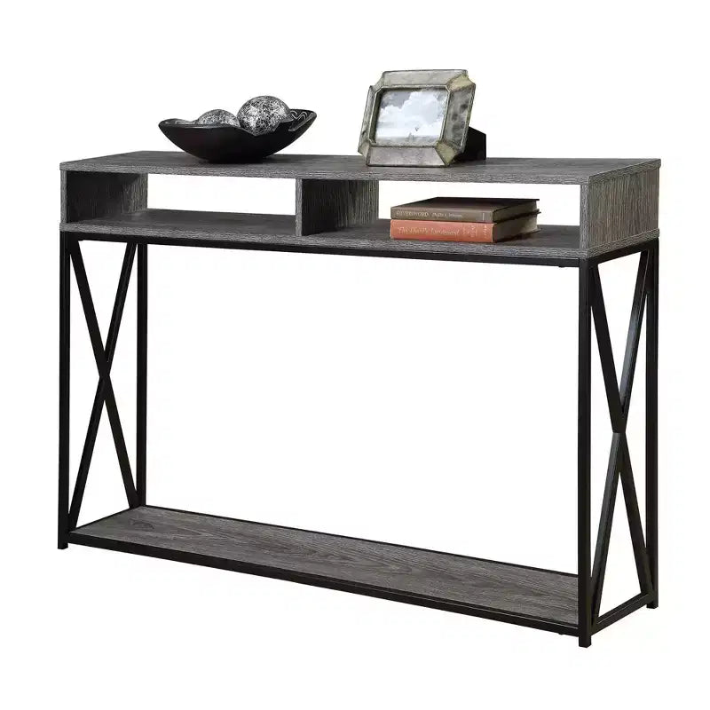 Tucson Deluxe Console Table with Shelf - Breighton Home