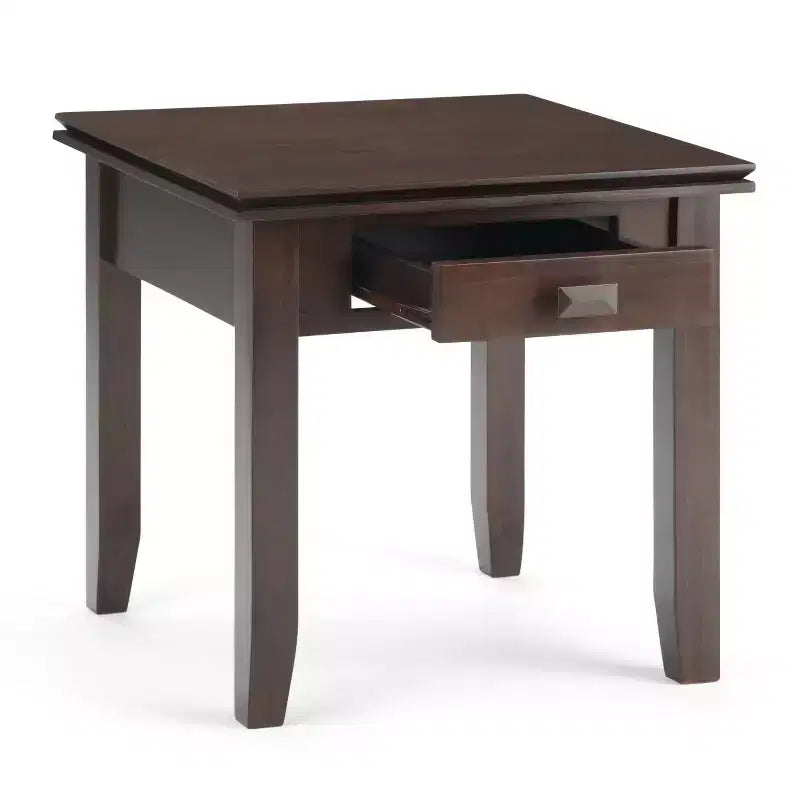 Stratford Solid Wood End Table - Wyndenhall
