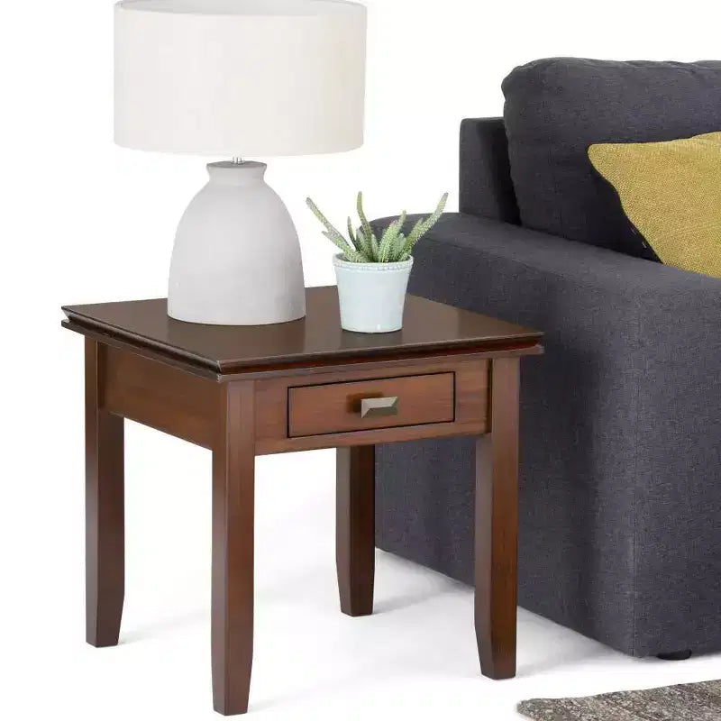 Stratford Solid Wood End Table - Wyndenhall
