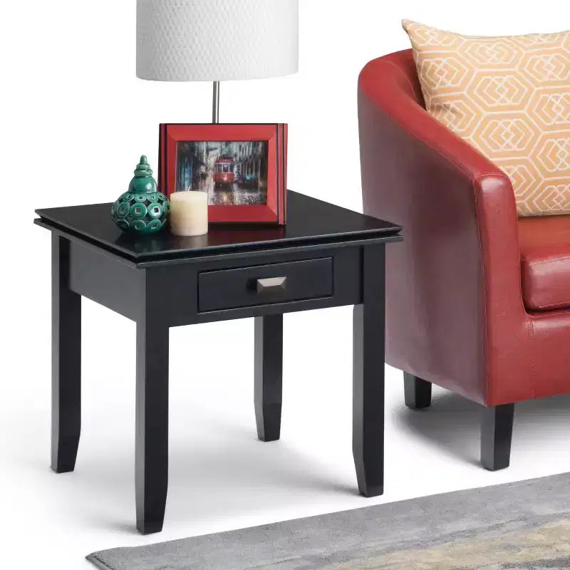 Stratford Solid Wood End Table - Wyndenhall