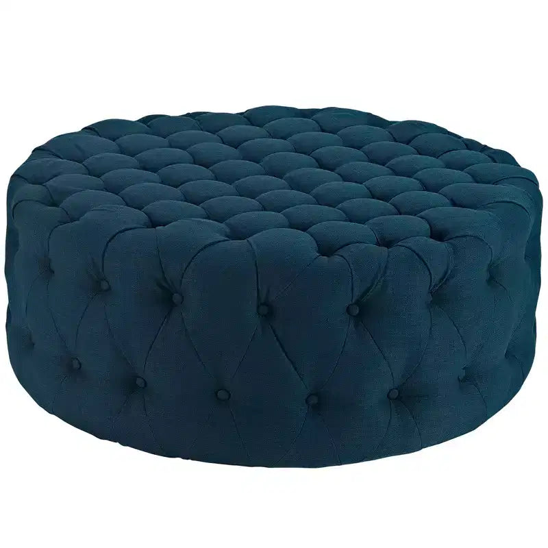 Amour Upholstered Fabric Ottoman - Modway