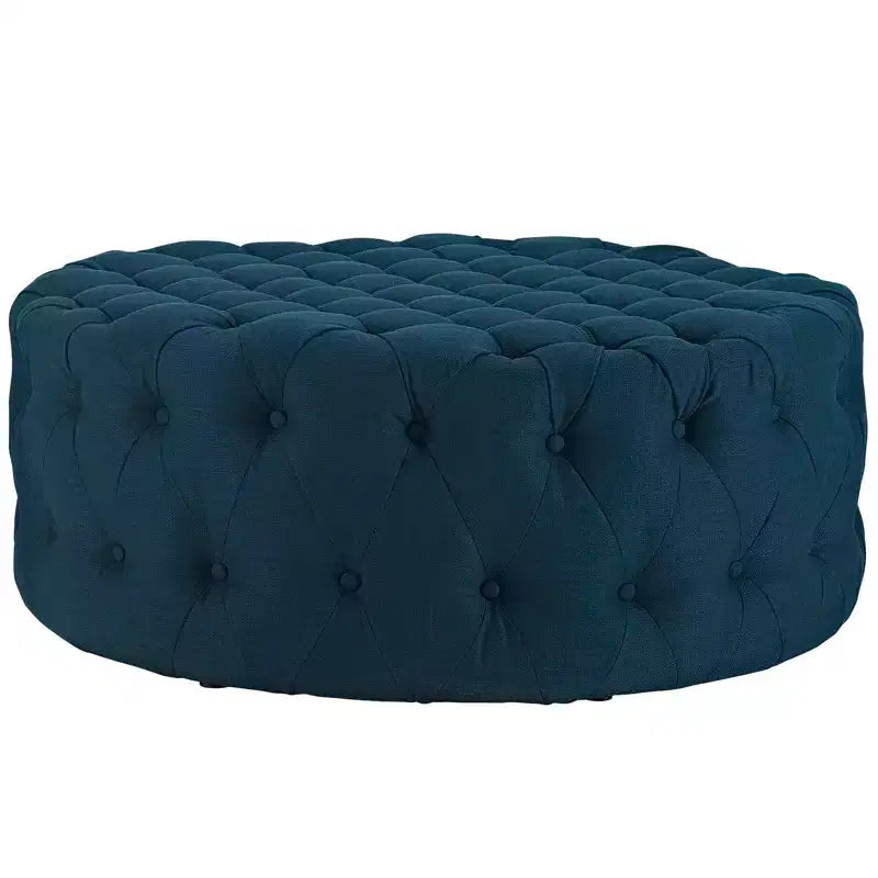 Amour Upholstered Fabric Ottoman - Modway