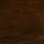 Lit traîneau Queen traditionnel, cadre en bois, finition cerisier brun riche