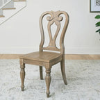 Chaise à lattes (Lot de 2)