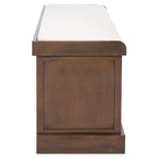 Banc de rangement SAFAVIEH Fiorello 3 tiroirs avec coussin - 47,3 L x 15 P x 19 H - 47Lx15Px19H