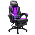 Sedia da gaming BOSSIN Racing Style, sedia da gamer per persone robuste fino a 136 kg, sedia da computer con schienale alto