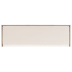Banc de rangement SAFAVIEH Fiorello 3 tiroirs avec coussin - 47,3 L x 15 P x 19 H - 47Lx15Px19H