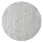 Table d'appoint ronde haute en marbre SAFAVIEH Couture Ghicu - 56 cm L x 53 cm P x 61 cm H - 21Wx21Dx24H
