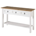 Console de table en bois 3 tiroirs Corona | Furniture Dash - S.O.