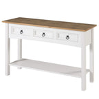 Console de table en bois 3 tiroirs Corona | Furniture Dash - S.O.
