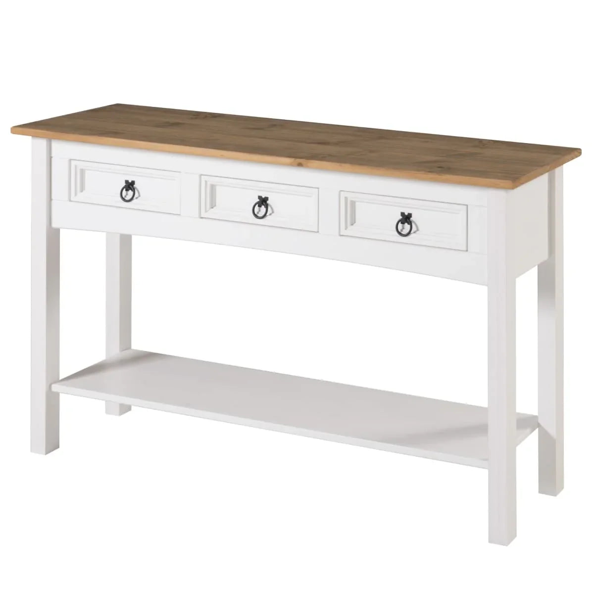Console de table en bois 3 tiroirs Corona | Furniture Dash - S.O.