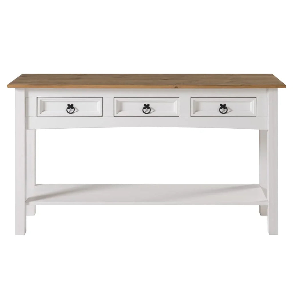 Console de table en bois 3 tiroirs Corona | Furniture Dash - S.O.