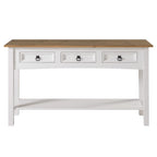 Console de table en bois 3 tiroirs Corona | Furniture Dash - S.O.