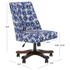 Chaise de bureau SAFAVIEH Meggan - 25Lx27Px38H
