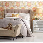 Coast to Coast Trevi 32 Wide 3-Drawer Silver Mirrored Accent Chest