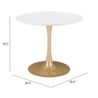 35.4 Olympia Dining Table - ZM Home