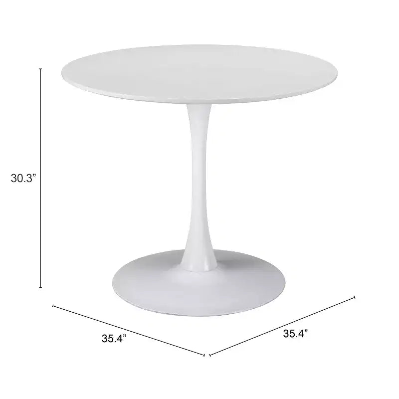 35.4 Olympia Dining Table - ZM Home