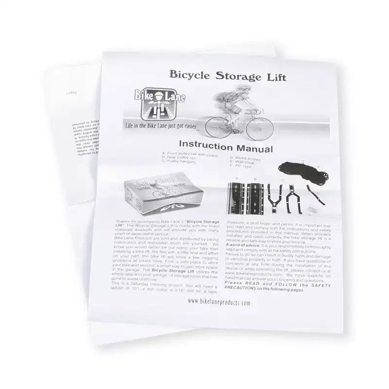 Rad Sportz Support à Vélo - Système de Poulie de Rangement au Plafond de Garage pour Vélos