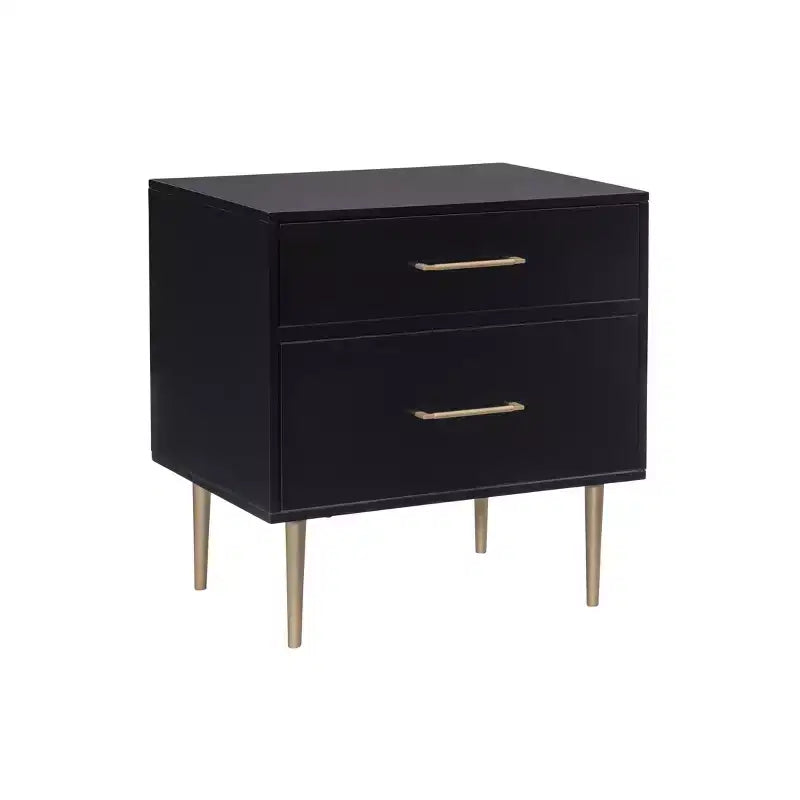 Gloria 2 Drawer Nightstand - Linon