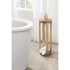 Kate and Laurel Dahl Wood Drink Table