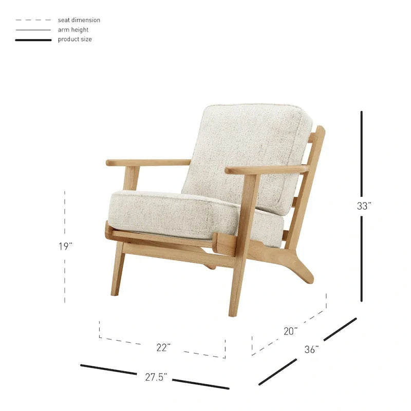 Fauteuil d'appoint rembourré