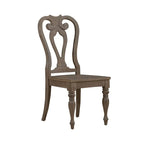 Chaise à lattes (Lot de 2)