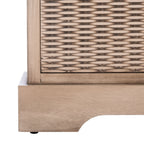 Banc de rangement SAFAVIEH Fiorello 3 tiroirs avec coussin - 47,3 L x 15 P x 19 H - 47Lx15Px19H