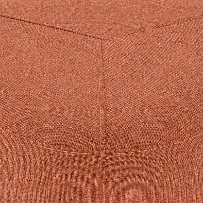 WyndenHall 18 Brea Contemporary Irregular Ottoman