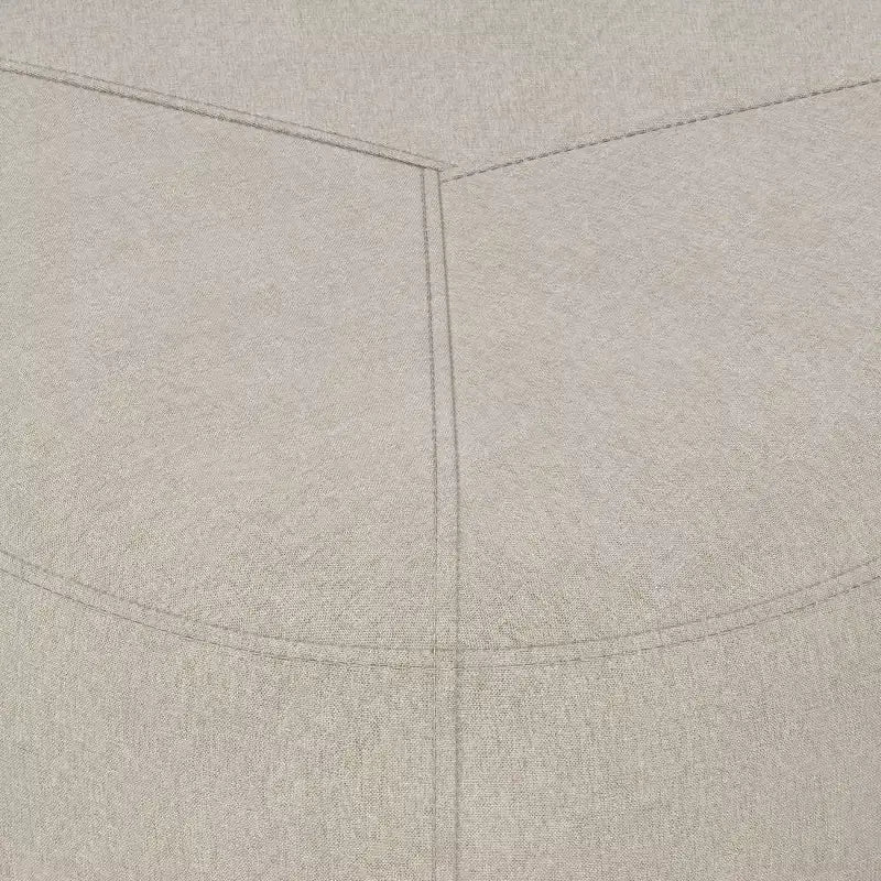 WyndenHall 18 Brea Contemporary Irregular Ottoman