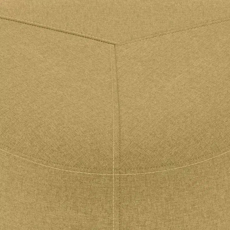WyndenHall 18 Brea Contemporary Irregular Ottoman