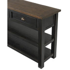 The Gray Barn Downington Table console de canapé à 2 tiroirs en bois massif