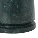 Table d'appoint ronde haute en marbre SAFAVIEH Couture Ghicu - 56 cm L x 53 cm P x 61 cm H - 21Wx21Dx24H