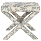 SAFAVIEH Shavonne Ottoman banc en X