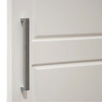 Palace Imports Armadio a 3 ante Cosmo 100% legno massello con ante in legno massello o a specchio